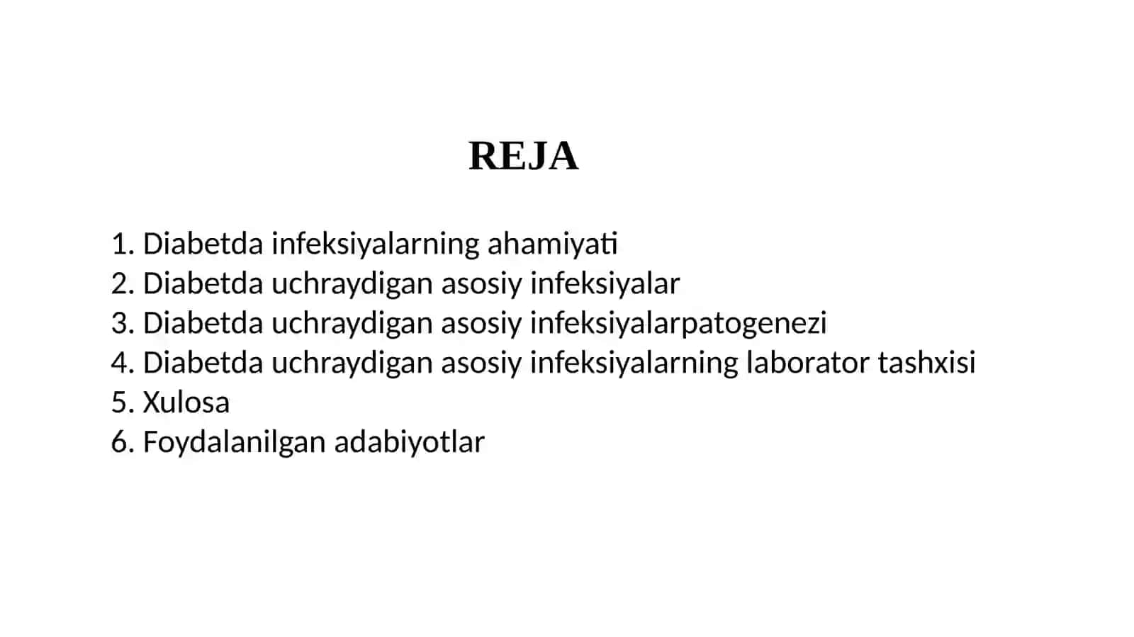 Qandli diabetda uchraydigan infeksiyalar, patogenezi va laborator tashxisi 2