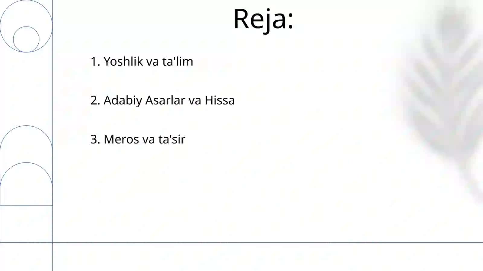 Adabiy Asarlar va Hissa 2