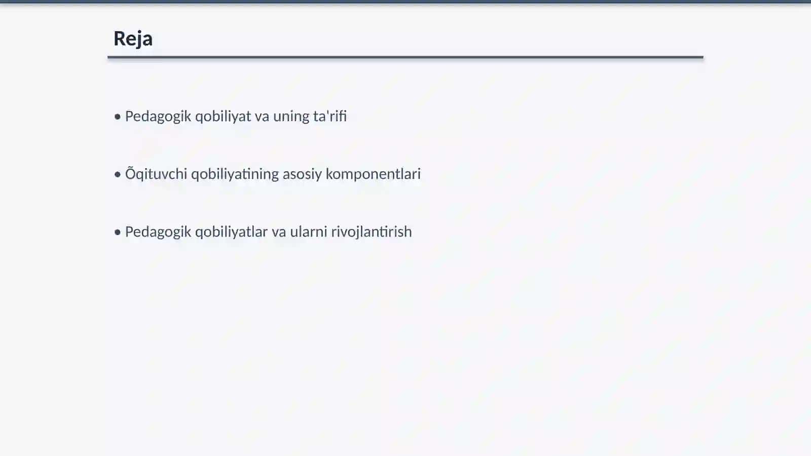 Pedagogik qobiliyatining asosiy sifatlari va yetakchi xususiyatlari 2