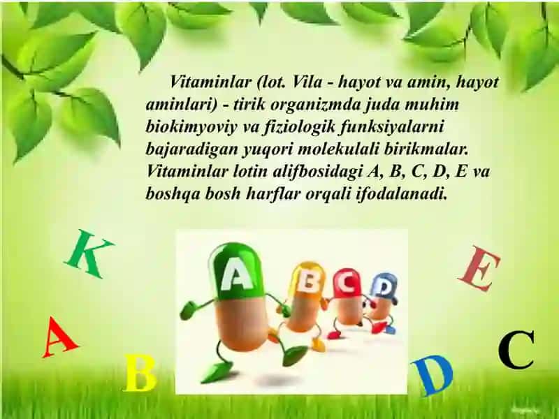 Vitaminlar 2