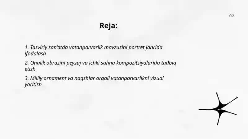 Tasviriy San’at Turlari va Janirlari Vatanparvarlik Onalikni Tadbiq Qilish 2