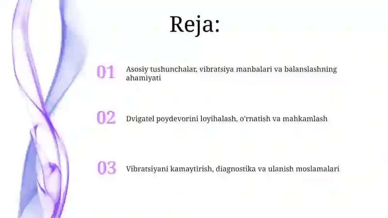 Elektr dvigatelarini oʻrnatish va ulashda vibratsiya va muvozanat talablarini hisobga olish 2
