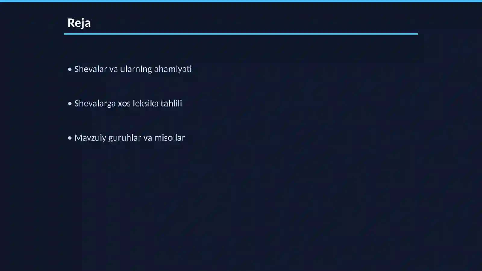 Shevalarga xos so‘zlarni mavzuiy guruhlarga bo‘lib o‘rganish 2