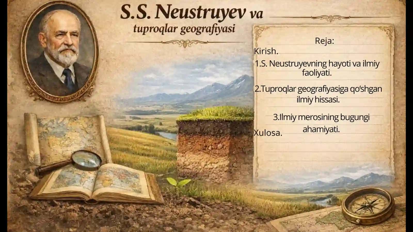 S.Neustruyevning hayoti va ilmiy faoliyati 2