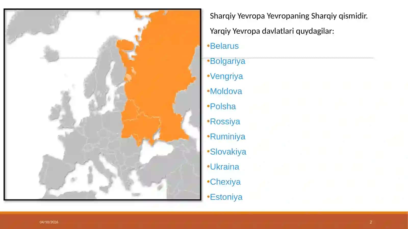 Janubi-sharqiy yevropa davlatlari 2