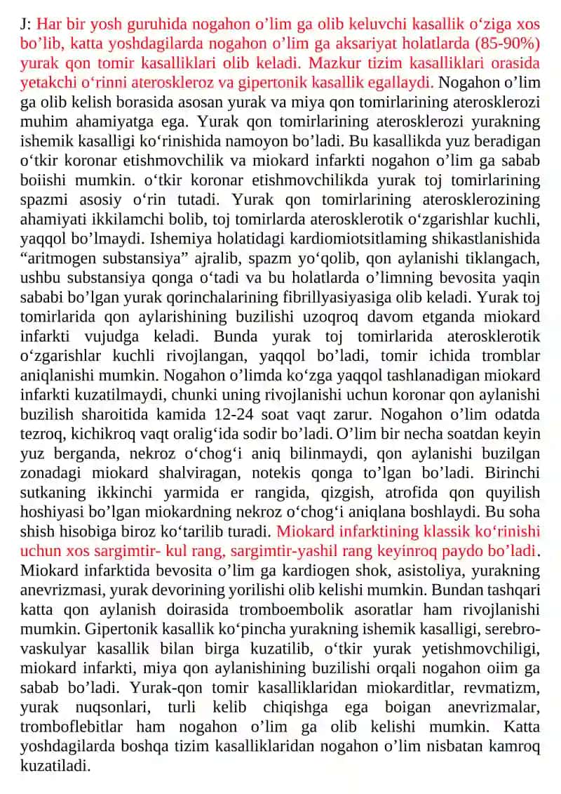 Sud tibbiyoti Yakuniy nazorat savollariga javoblar 2