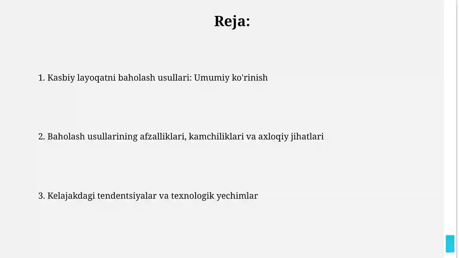 Kasbiy moyillikni aniqlash metodikasi 2