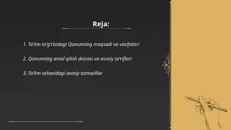 Ta'lim to‘g‘risida”gi Qonun haqida ma’lumot 2