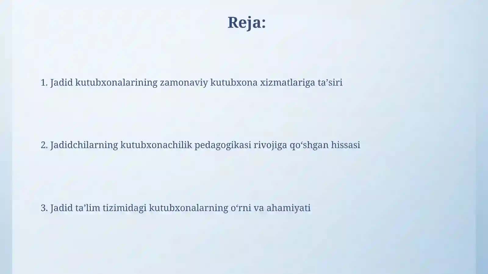 Jadidchi marifatparvarlarning kutunxona sohasi pedagogikasiga qoshgan hissalari 2