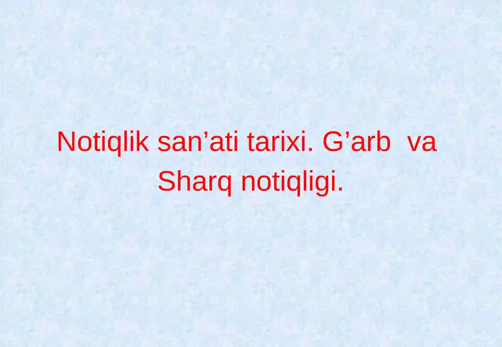 MUTOLAA MADANIYATI VA UNI IFODALI O`QISH FANIDAN TAYYORLAGAN TAQDIMOT ISHI 2