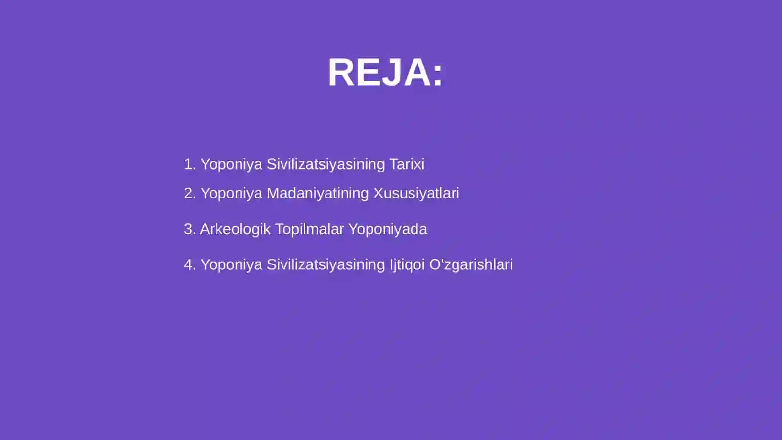 Yoponiya sivilizatsiyasi 2