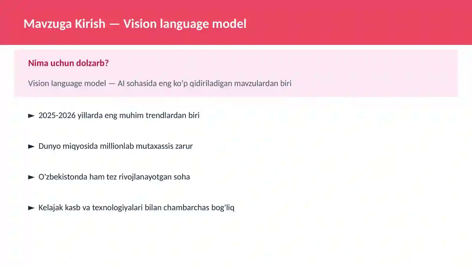 Vision language model 2