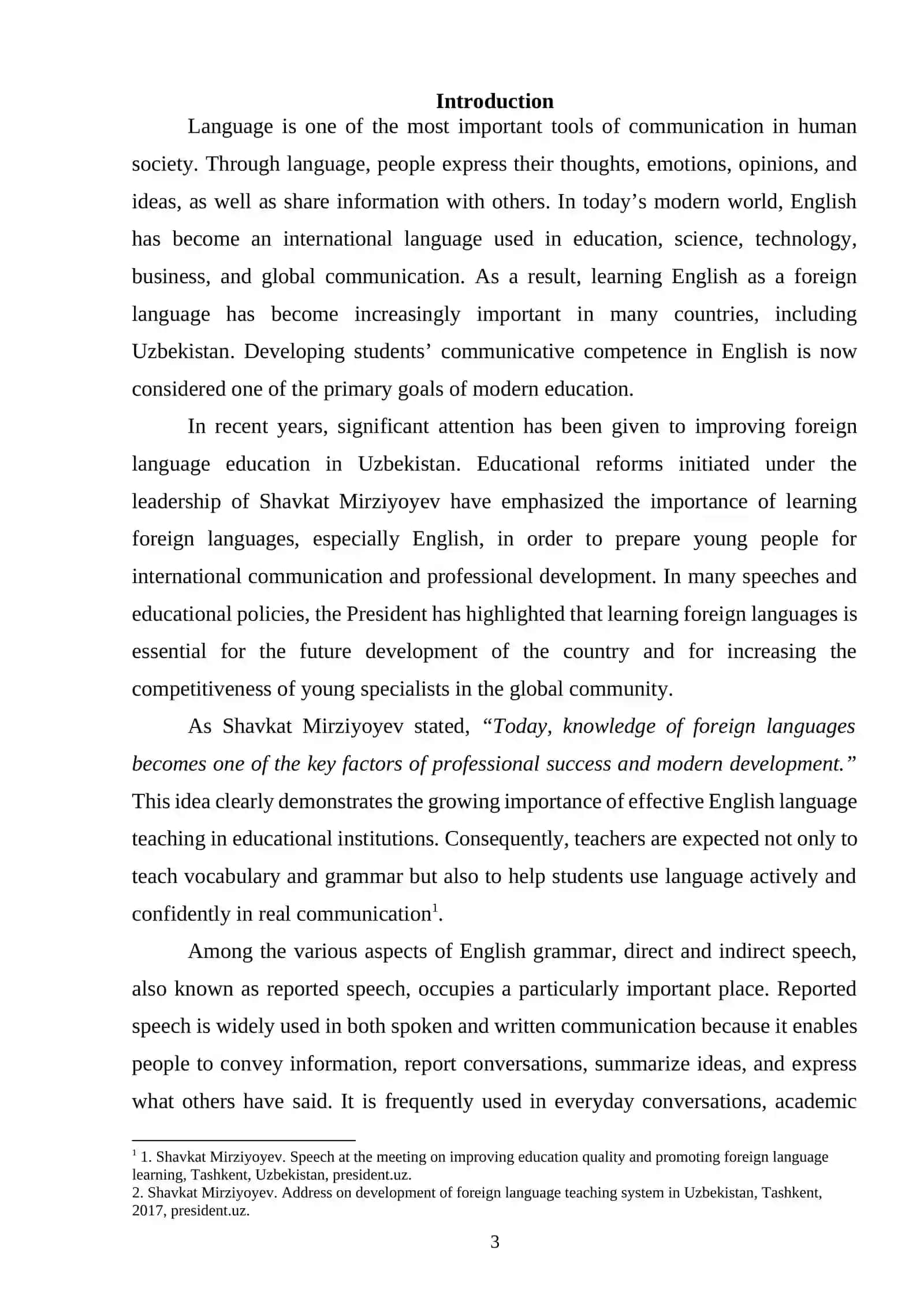Theoretical Foundations of Teaching Direct and Indirect Speech 2