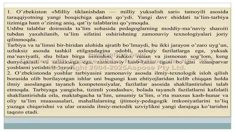 Milliy tarbiya konsepsiyasi 2