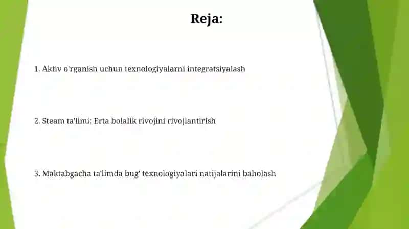 STEAM Ta'lim Texnalogiyasi 2