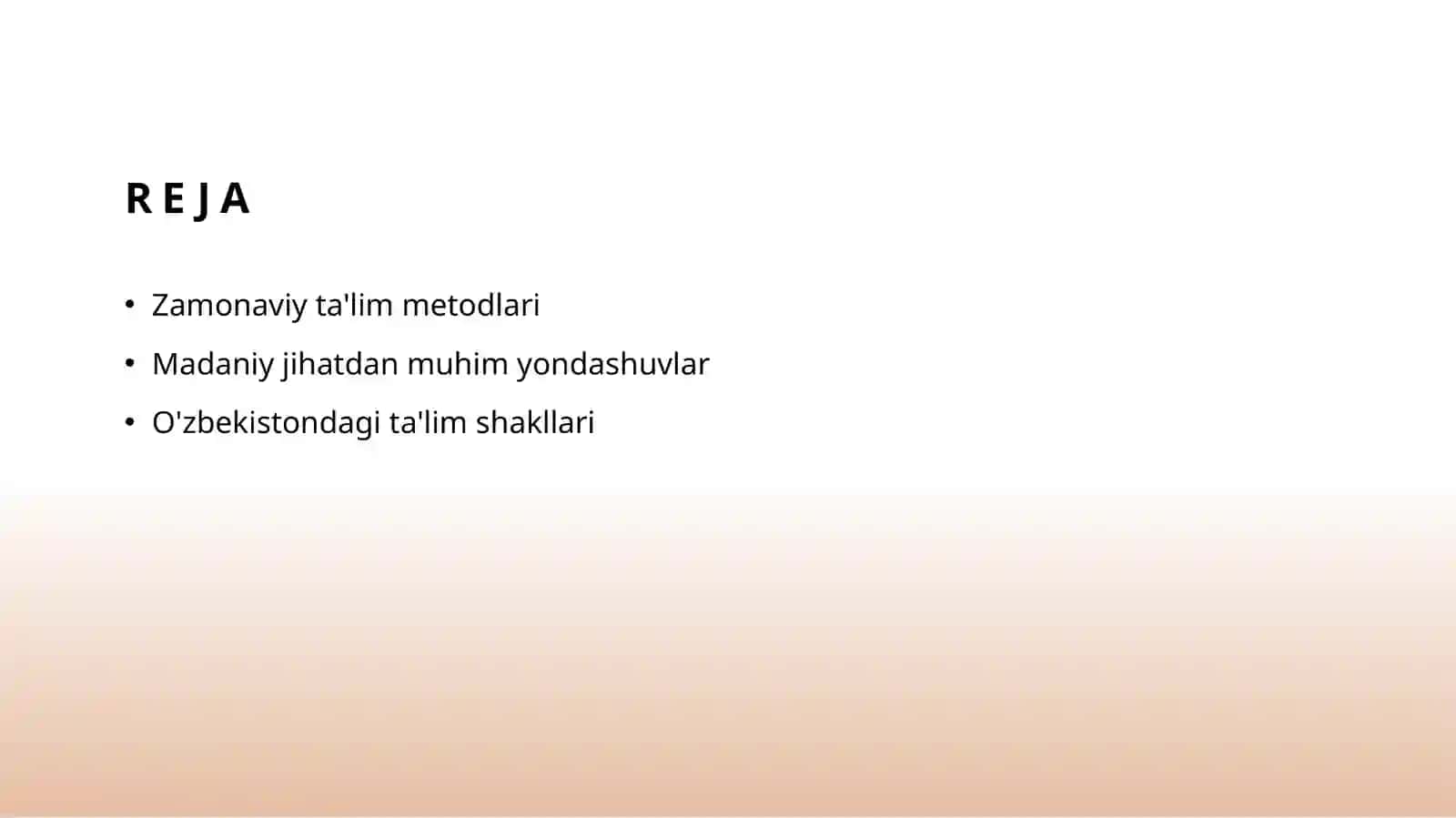 Zamonaviy pedagogikada tarbiya metodlari va shakllari 2