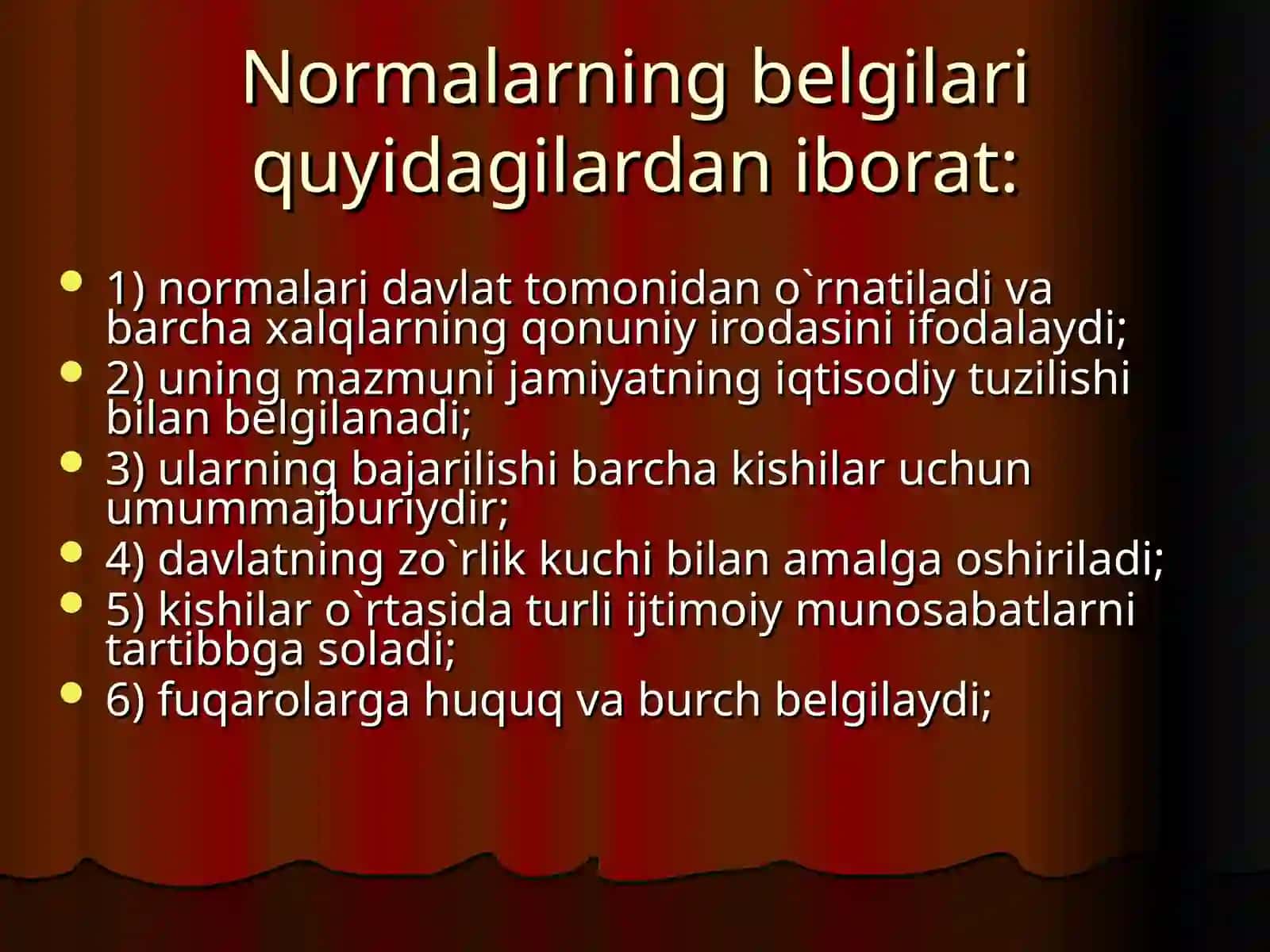 Konstitutsiyaviy-huquqiy normalarning tuzilishi va turlari 2