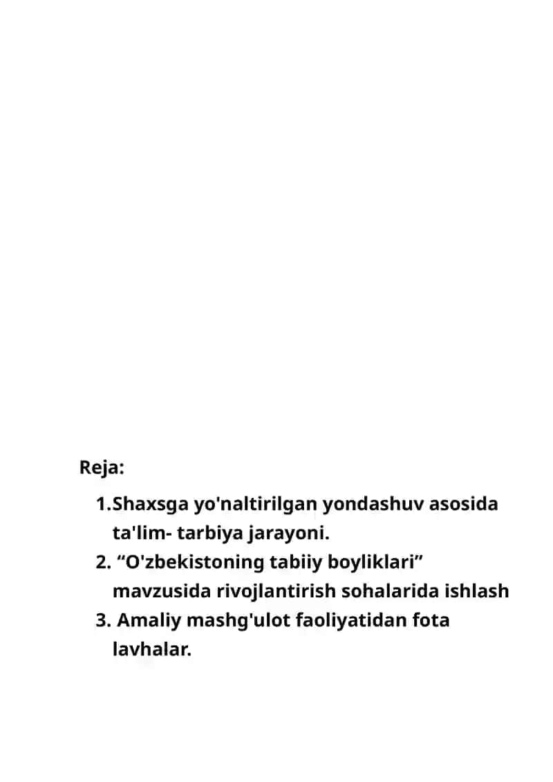 MAKTABGACHA TA’LIM TASHKILOTI TARBIYACHISI 2