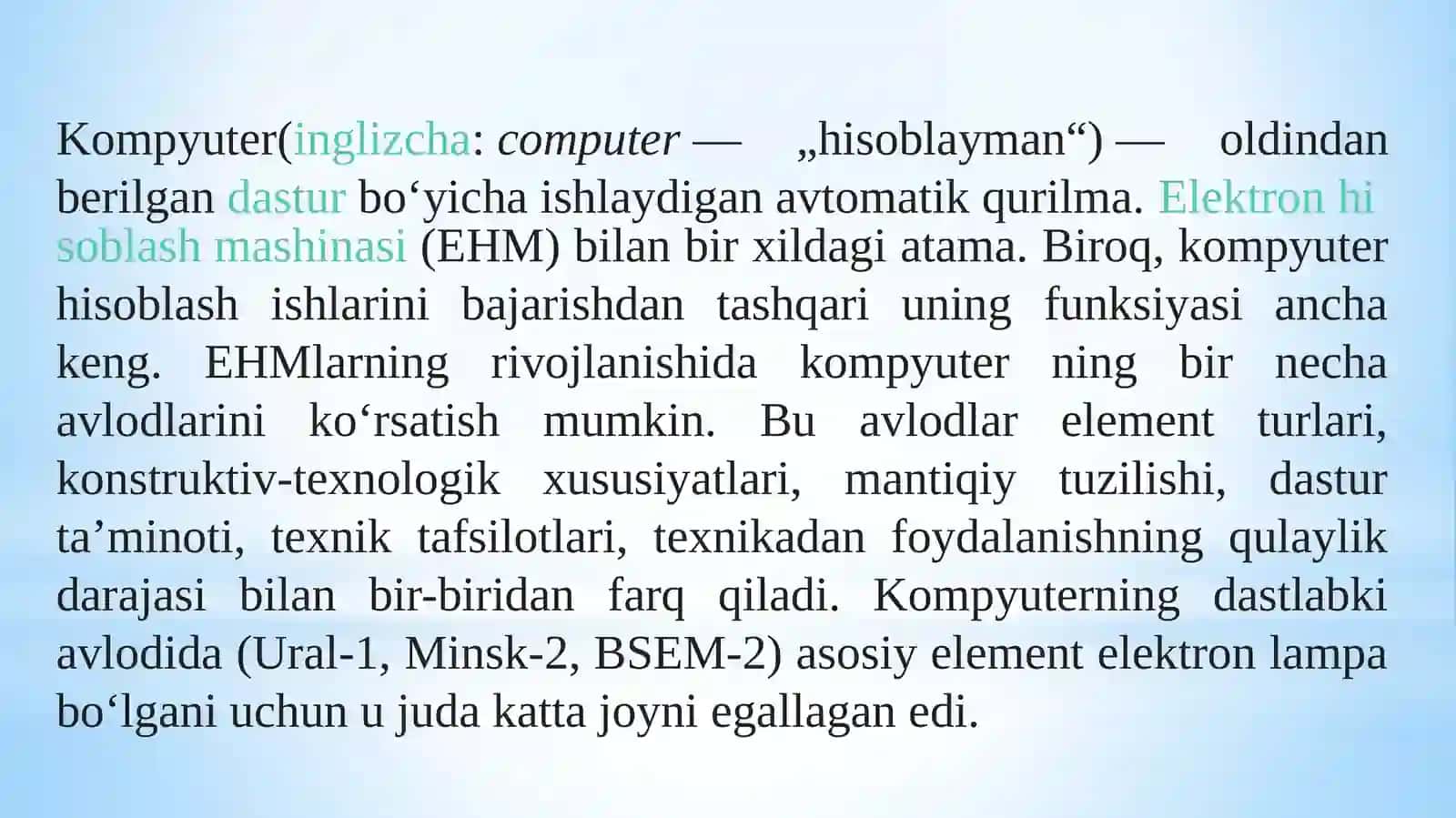 Virtuallashtirilgan va virtuallashtirilmagan kompyuter muhitlarining ko'rinishini tahlil qilish 2