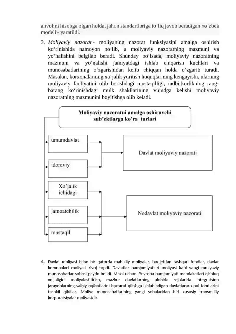 Moliyaviy boshqaruv va bozor iqtisodiyoti 2