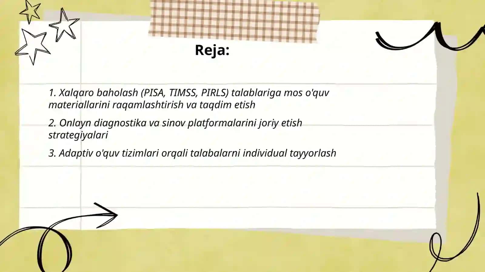 Oromova Oynisoning Matematika Xalqaro Baholash Fanidan Tayyorlagan Taqdimoti 2