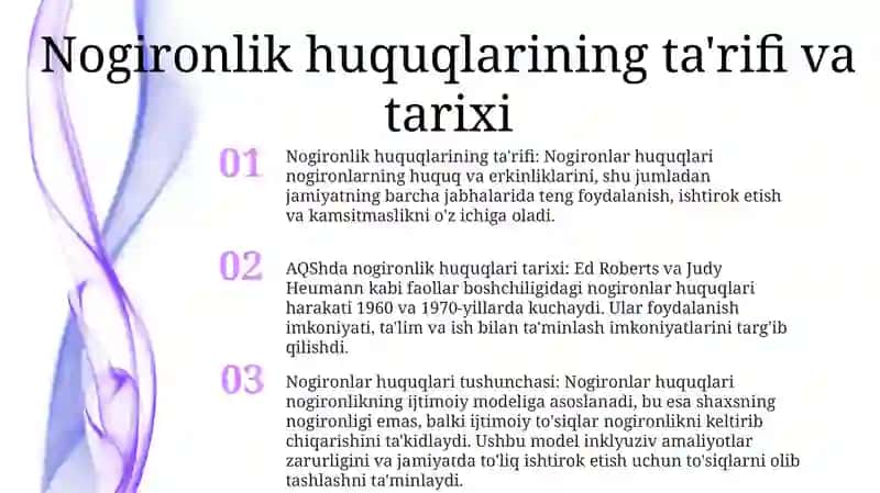 Nogironlar Huquqi Tushunchasi 2