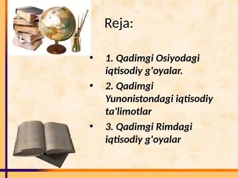 Qadimgi sharqdagi iqtisodiy g’oyalar 2