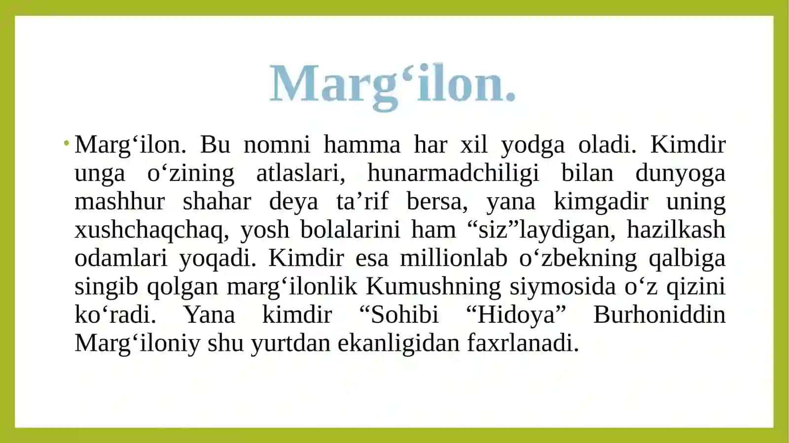 Marg’ilon shahrida joylashgan kabutarli mozor ziyoratgohi 2