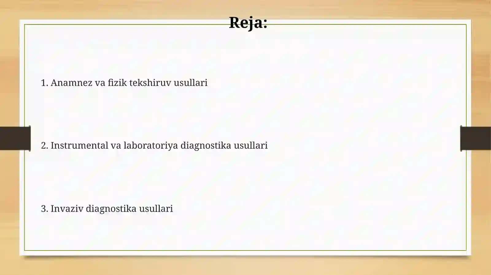 Nafas olish kasalliklarini tekshirish usullari 2