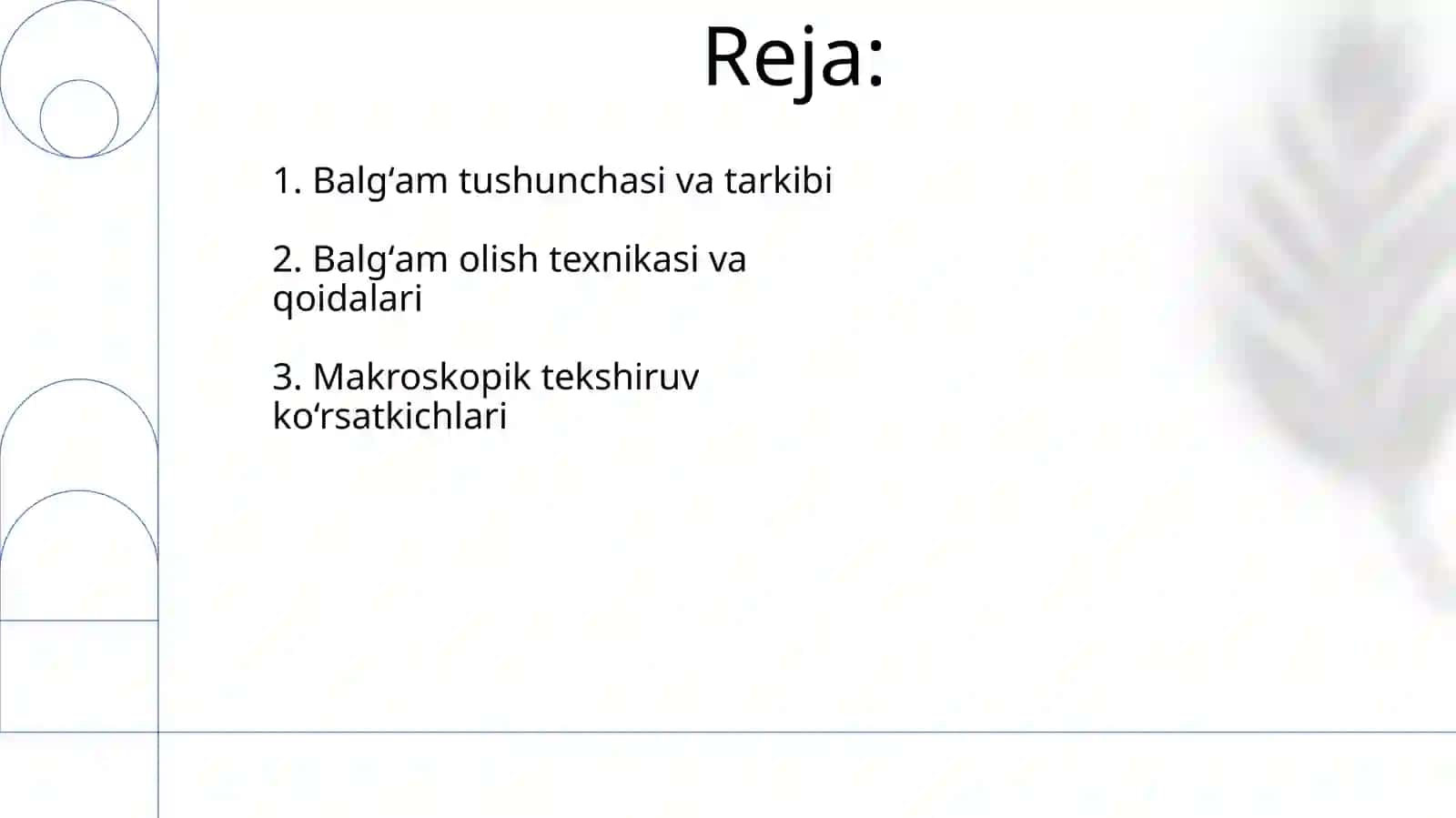 Balgʻamni laborator tahlili 2
