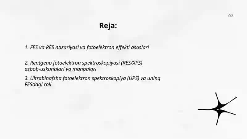 FES va RES Spektroskopiya 2