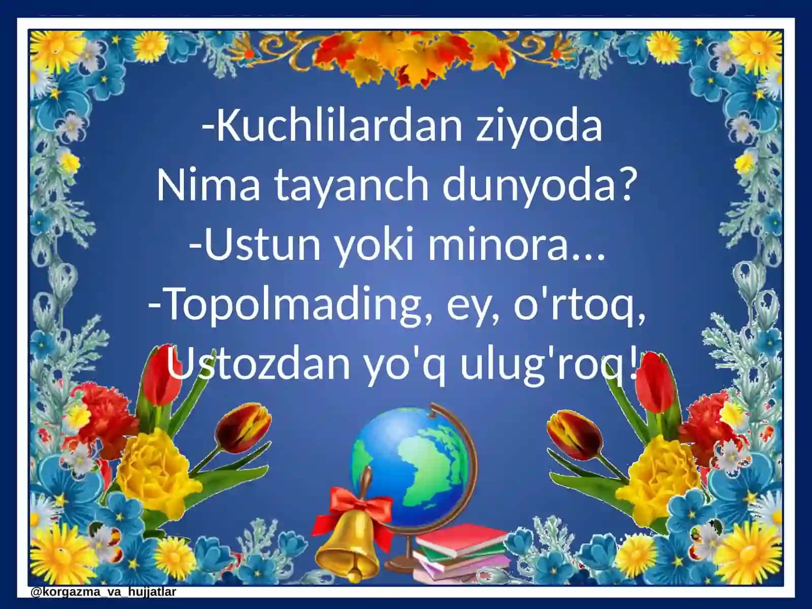 Ustoz va murabbiylar 2