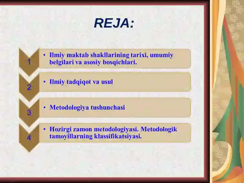 ILMIY MAKTAB, METOD VA METODOLOGIYA 2
