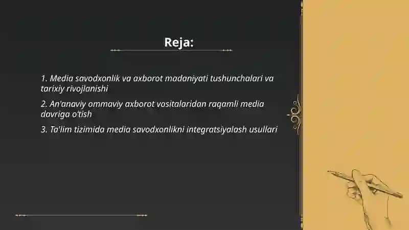 Media savodxonlik va axborot madaniyati evolutsiyasi va uning jamiyatdagi ahamiyati 2