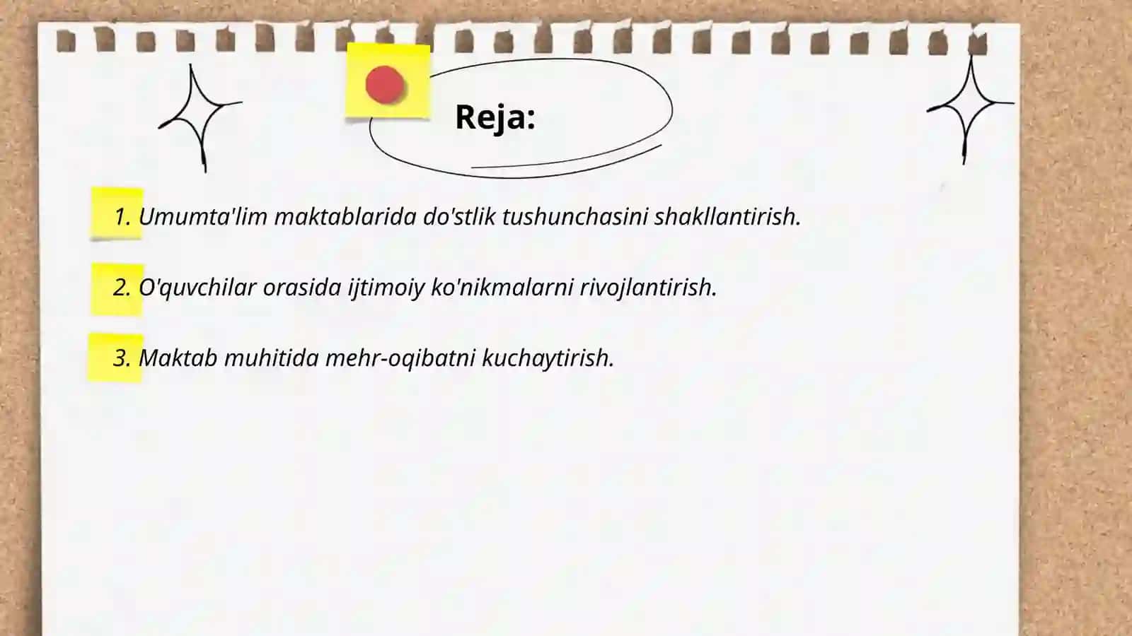 Umumta'lim maktablarida oquvchilarni dostona munosabatda tarbiyalash 2