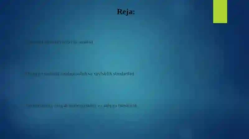 Transportatsiya qoidalari 2