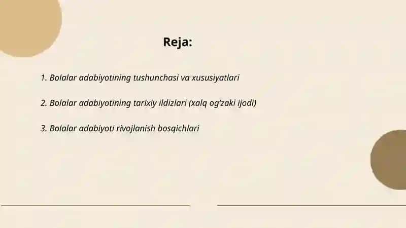 Bolalar Adabiyoti 2