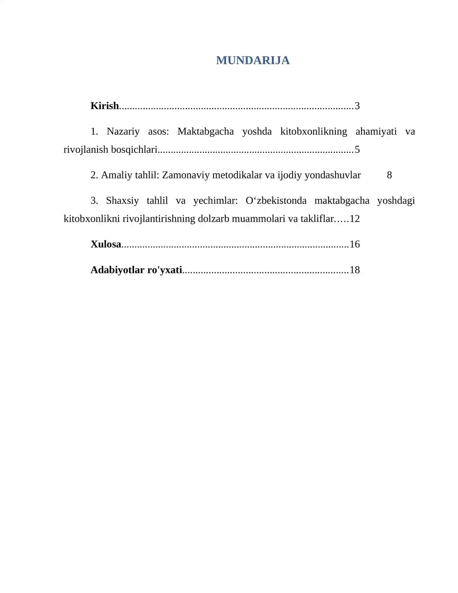 Maktabgacha yoshdagi bolalarda kitobxonlik ko‘nikmasini shakllantirishning zamonaviy metodikasi: Ijodiy yondashuv 2
