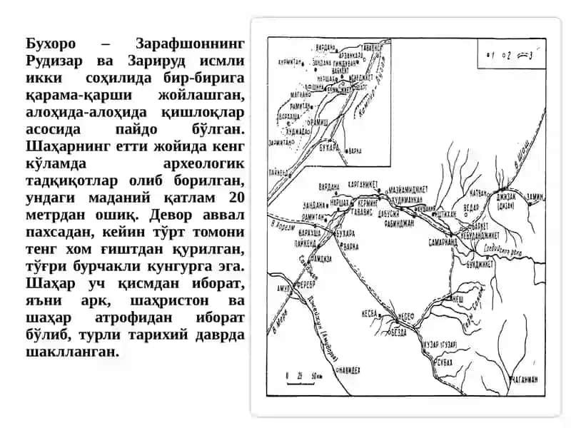 Бухоро воҳаси шаҳарлари урбанизацияси тарихи 2