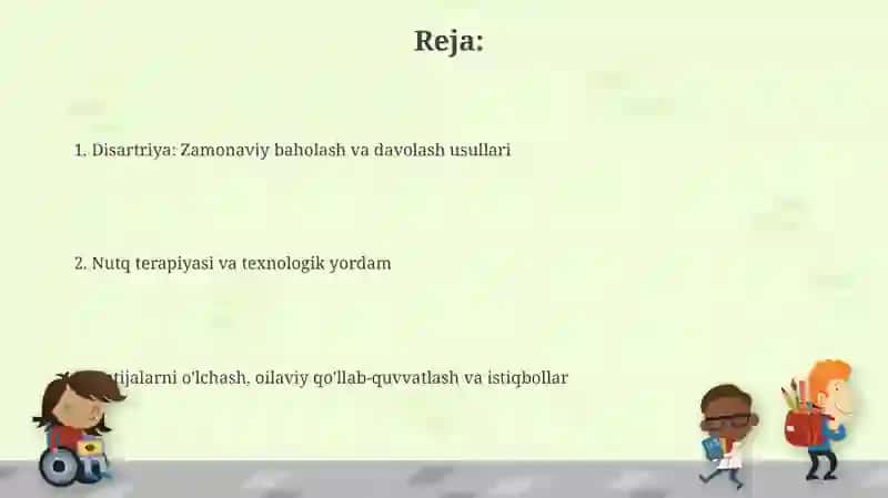 Dezartriya talafuzni korreksiyalash zamonaviy usullari 2