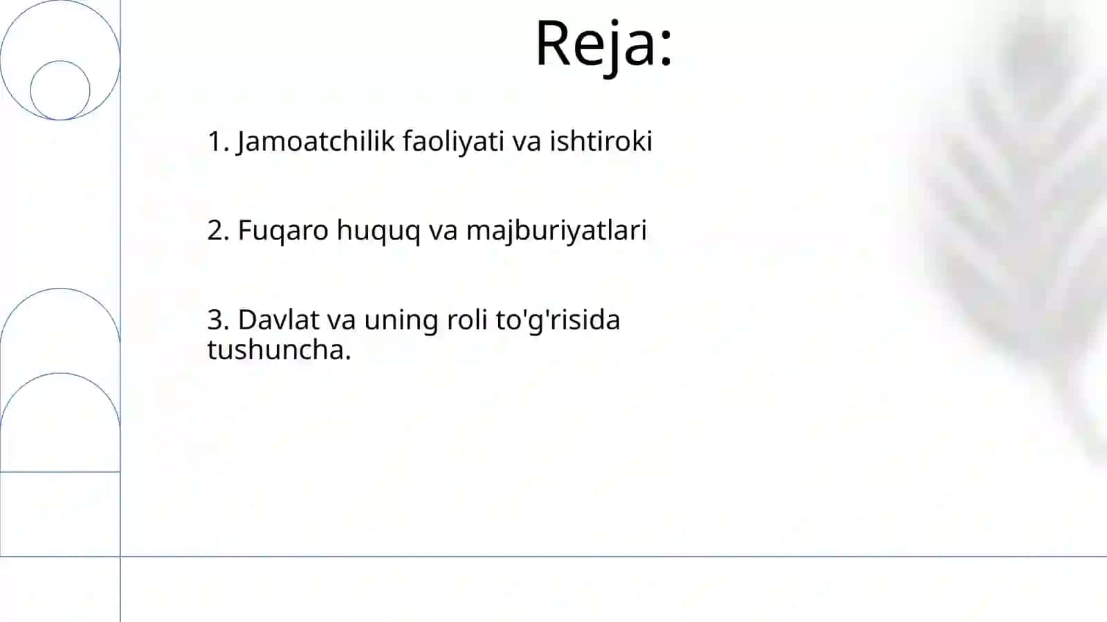 Fuqarolik tarbiyasi 2