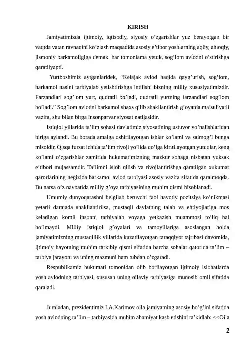 Aqli zaif bolalar bilan olib boriladigan logopedik ishlarning óziga xos xususiyati 2