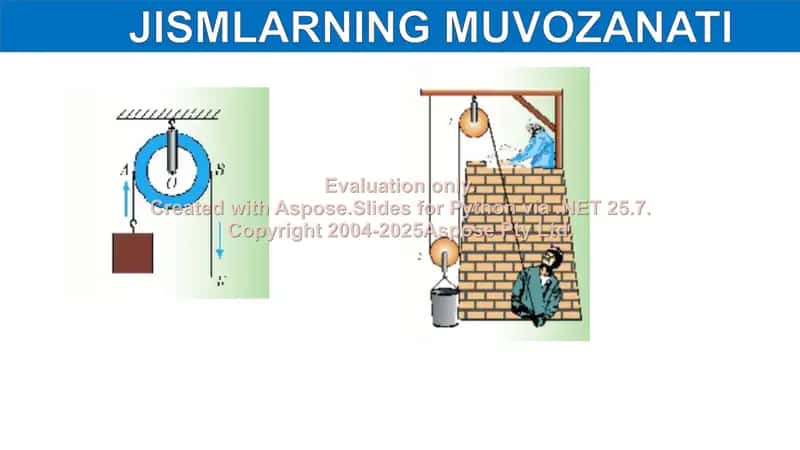 Jismlarning Massa Markazi va Uni Aniqlash. Muvozanat Turlari 2