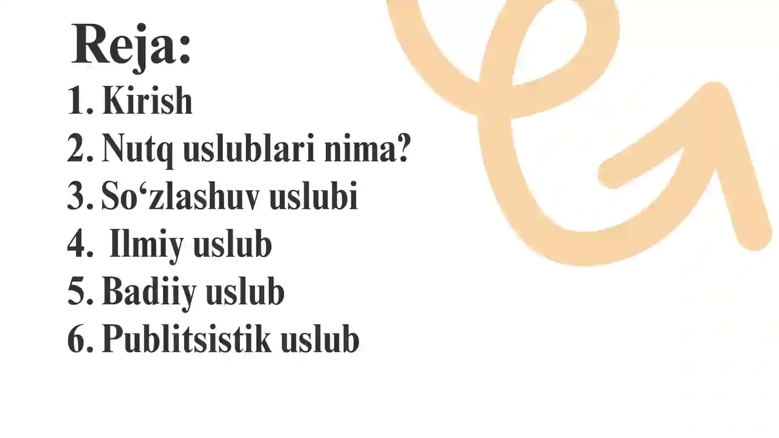 O‘zbek adabiy tilida nechta uslub bor va qaysi uslubda rasmiy hujjat ishlari olib boriladi? 2