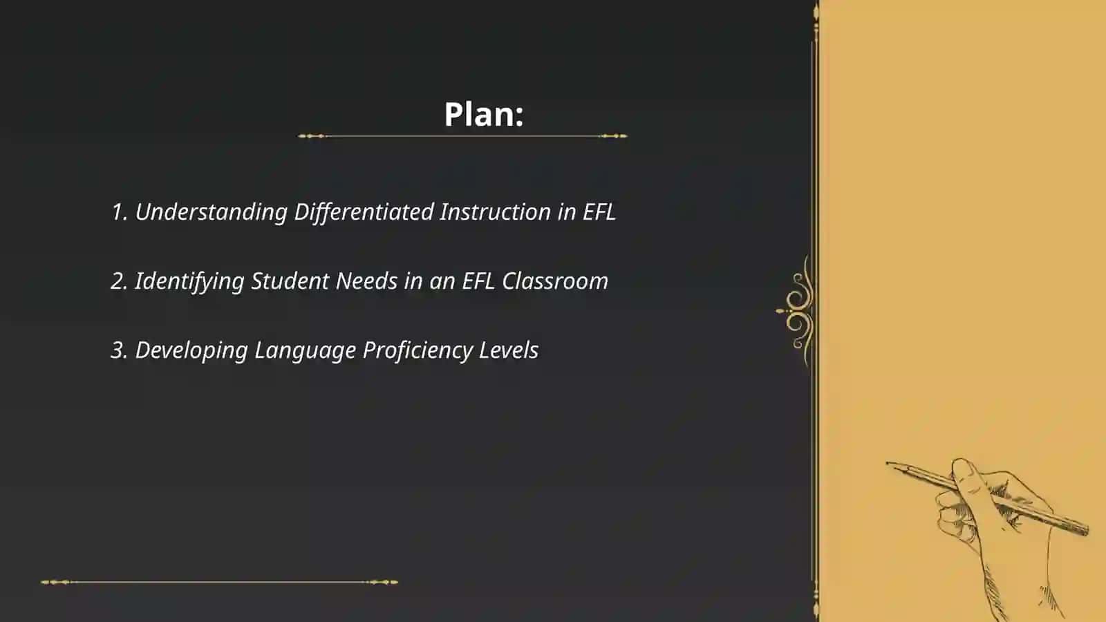 Implementing Differentiated Instruction in an EFL Elementary Classroom 2