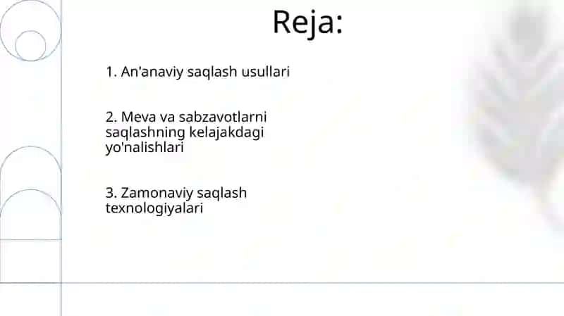 Sabzavot va mevalarni sirkalash texnologiyasi 2