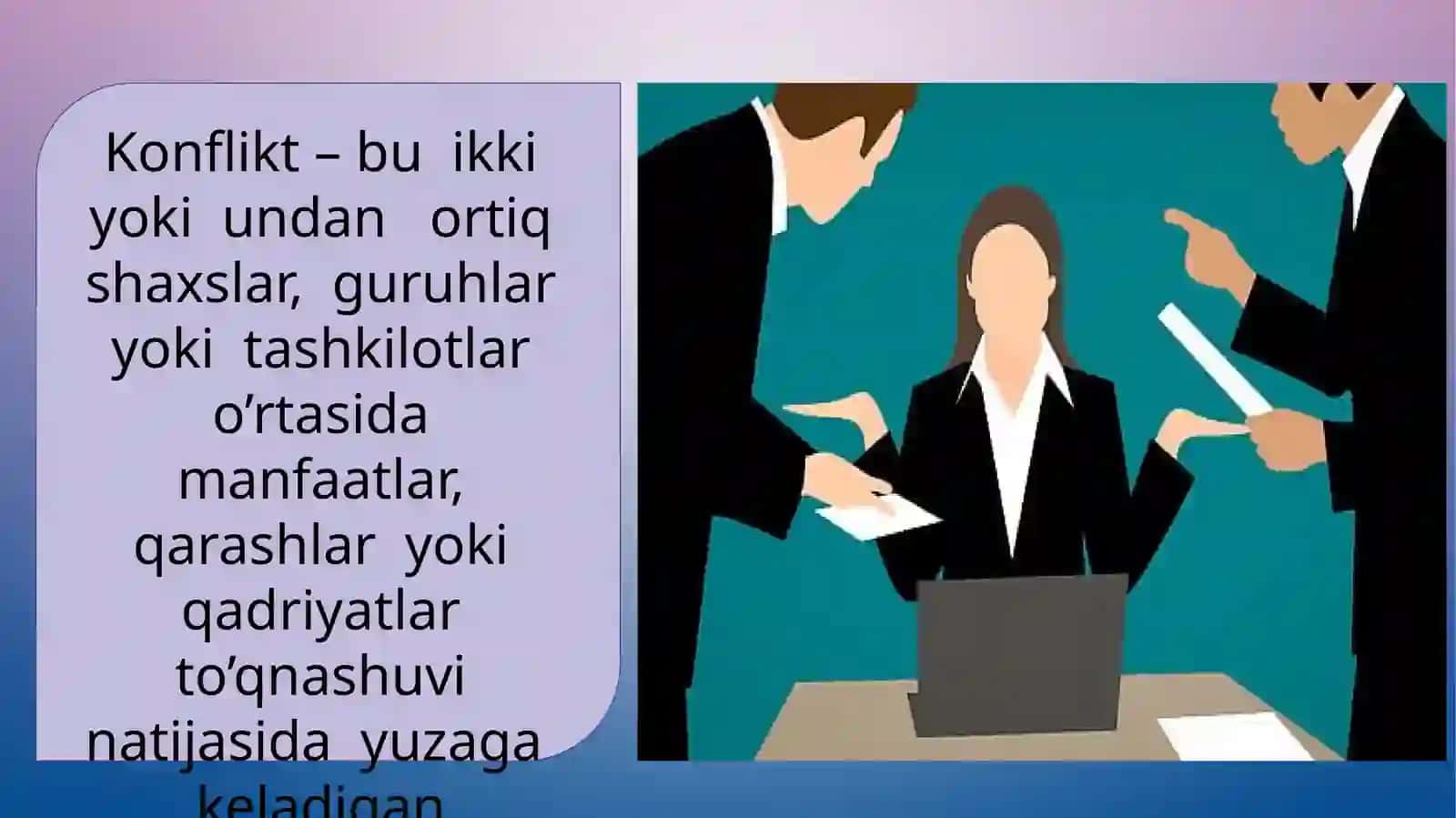 Ijtimoiy ishda konfliktlarni muloqot orqali hal etish 2