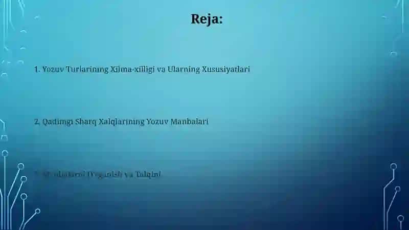 Qadimgi sharq xalqlarining qoʻlyozma kitoblari 2