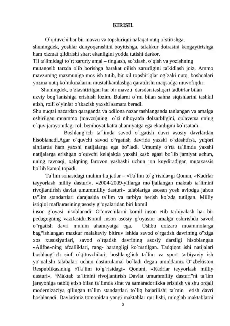 Sifat mavzusini o'rgatish metodikasi 2