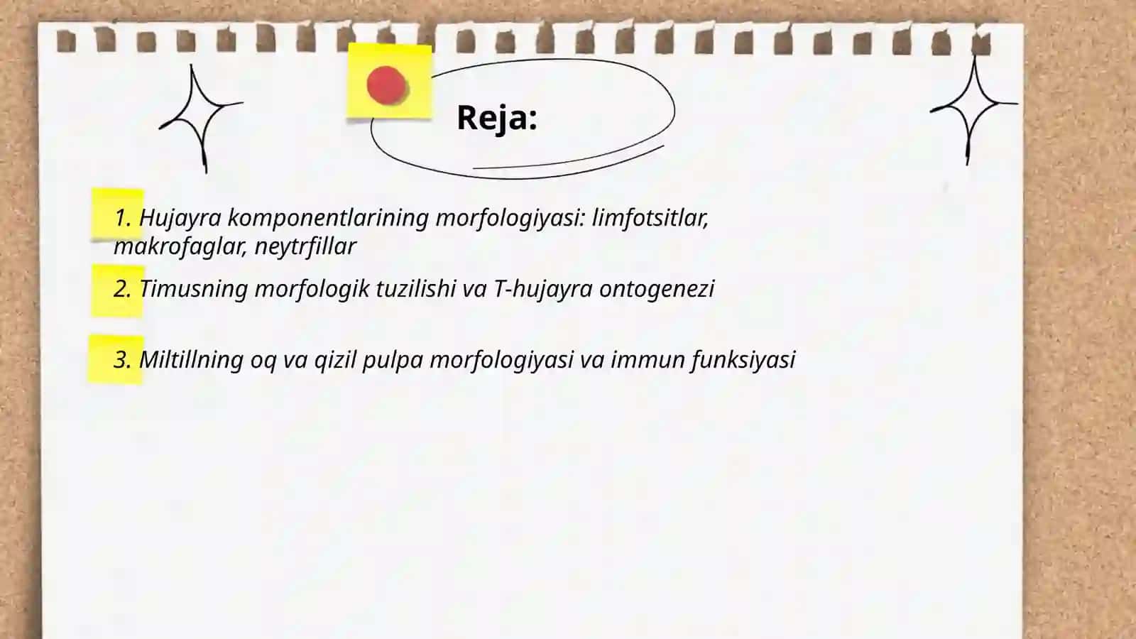 Immun-himoya reaksiyalarining morfologik asoslari 2